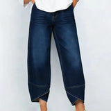 Bente | Katoenen Denim Broek