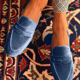 Shereen | Klassieke Velvet Loafer