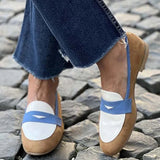 Melanie | Color-Block Loafers