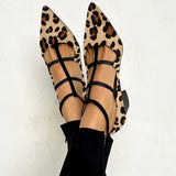 Lina | Ballerina’s met Bandjes en Animal Print