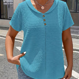 Rickie - Blouse met knopen