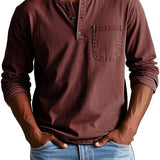Finn - Vintage Casual Shirt (Rood)