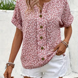 Vanessa | Elegante Blouse met Bloemenpatroon