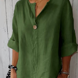 Luna | Casual V-Hals Blouse