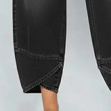 Bente | Katoenen Denim Broek