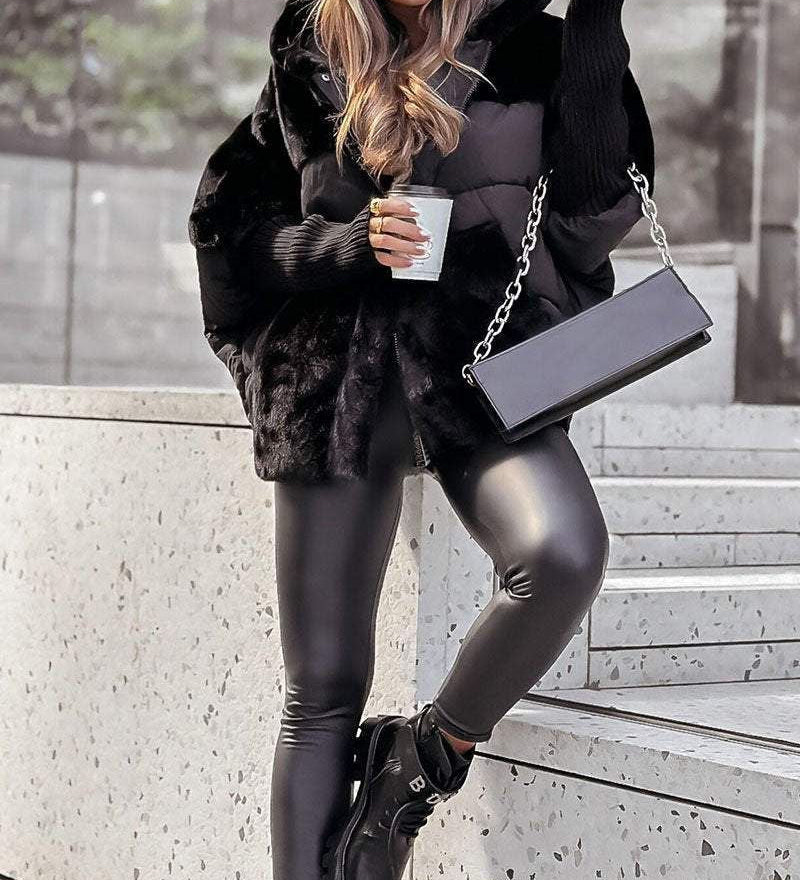 Danique | Thermische Jas Met Capuchon