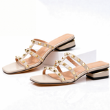 Odette | Studded Sandalen
