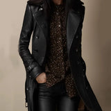 Maud - Elegante Leren Jas