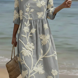 Ashley | Jurk met Bloemenprint