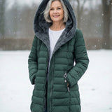 Clair | Gevoerde Pufferjas met Fleece