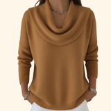 Elliza | Sweater met Watervalhals