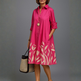 Poppy | Jurk met Tulpenprint