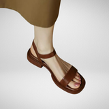 Evelyn | Leren Sandalen