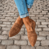 Iris | Zachte Wildleren Loafers