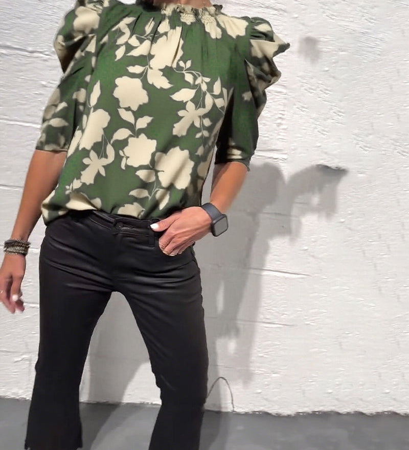 Isabel - Blouse met Bloemenprint