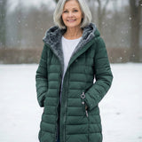 Clair | Gevoerde Pufferjas met Fleece