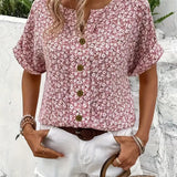 Vanessa | Elegante Blouse met Bloemenpatroon