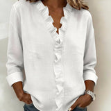 Lotte - Blouse met V-hals