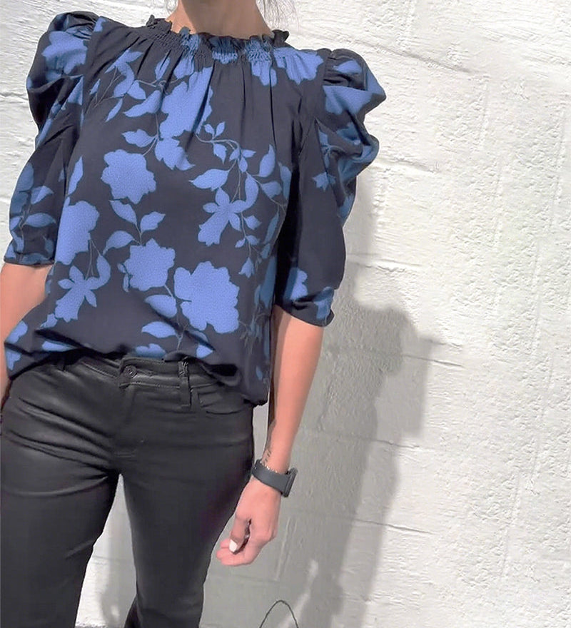 Isabel - Blouse met Bloemenprint