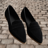 Iris | Zachte Wildleren Loafers