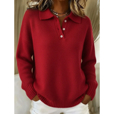 Cirelle | Cozy Knit Trui met Kraag