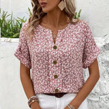 Vanessa | Elegante Blouse met Bloemenpatroon