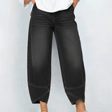 Bente | Katoenen Denim Broek