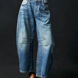 Dani | Panter Barrel Jeans