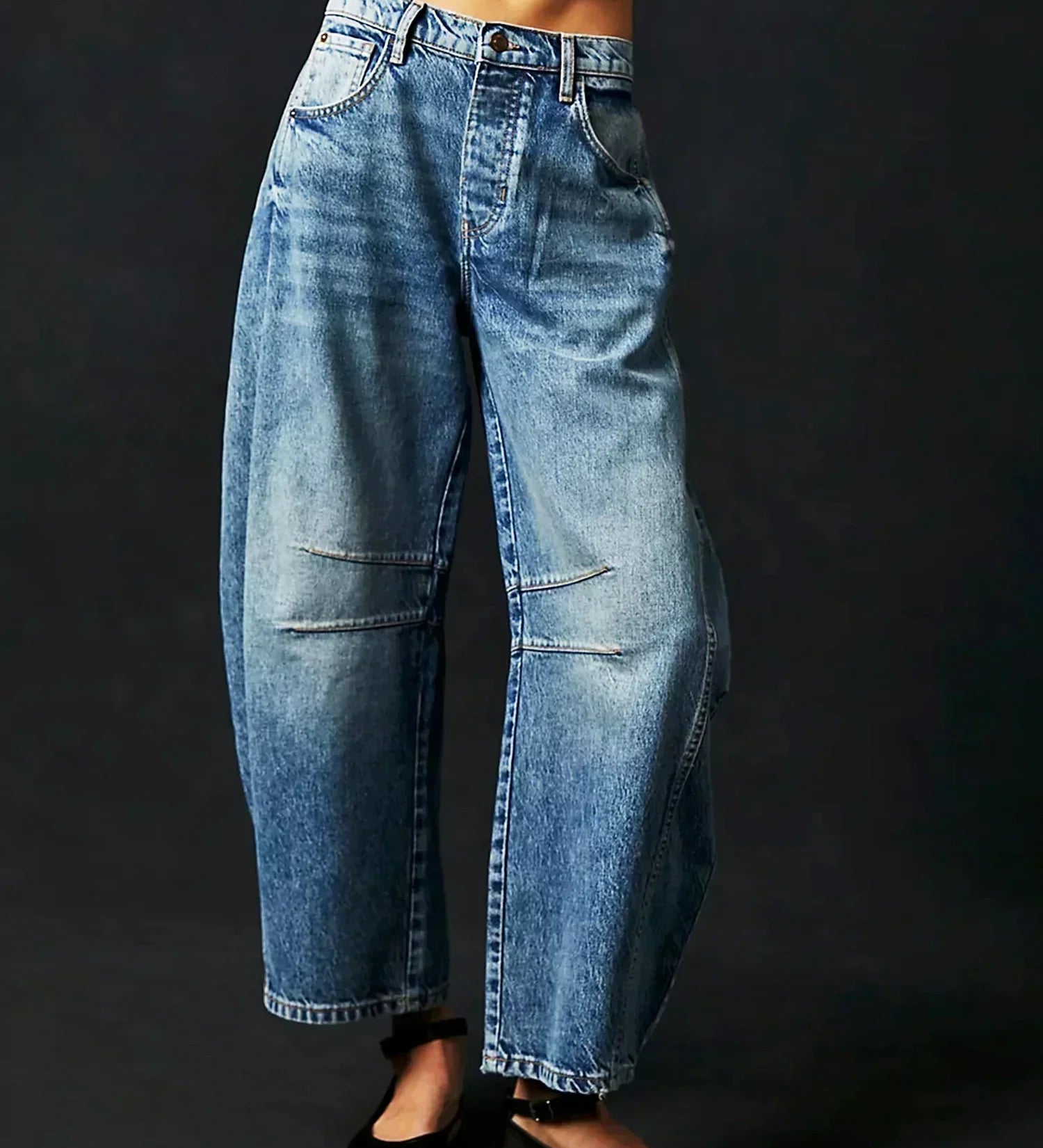 Dani | Panter Barrel Jeans
