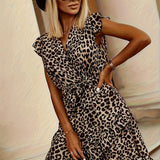 Alana™ | Stijlvolle Luipaardprint Jurk