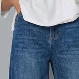 Bente | Katoenen Denim Broek