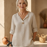 Luna | Casual V-Hals Blouse