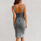 Eloise | Denim Jurk