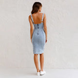 Eloise | Denim Jurk