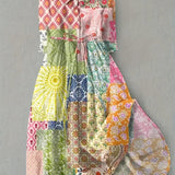 Juliette | Artistieke patchwork jurk