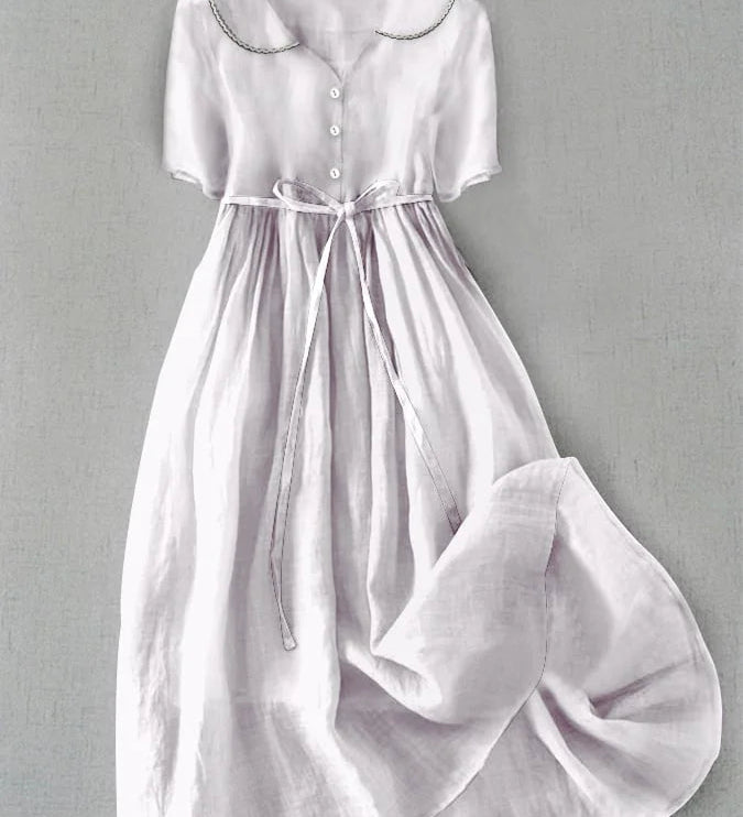 Elise | Zachte elegante zomerjurk