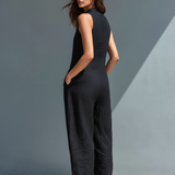 Lucinda | Elegante Mouwloze Jumpsuit