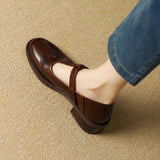 Emma - Klassieke Damesschoen met Riempje