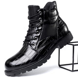 Buster | Croco Detail Stiefelette