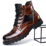 Buster | Croco Detail Stiefelette