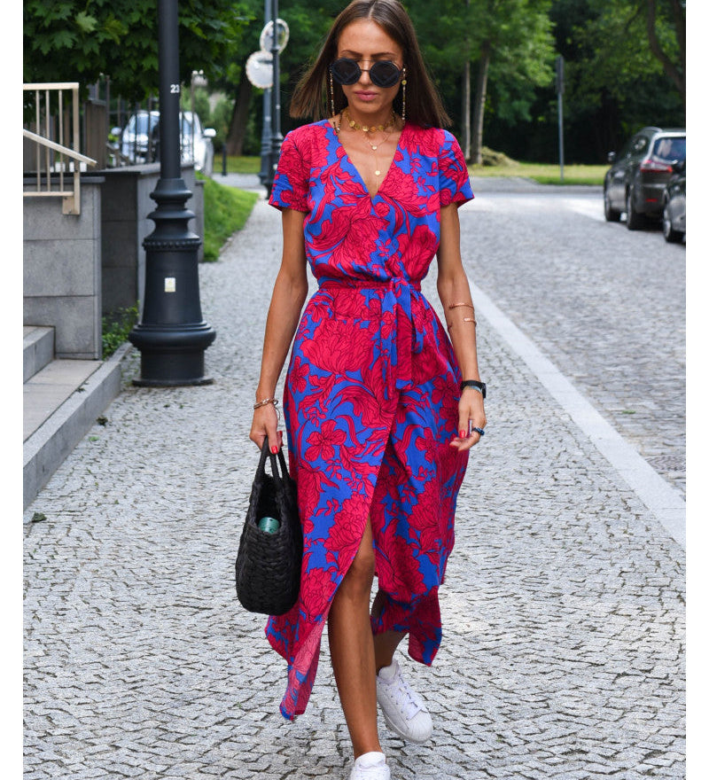 Felicia™ | Stijlvolle V-Hals Jurk