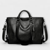 Olivia | Grote Leren Tote Bag