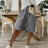 Sienna - Shorts en Coton Lin