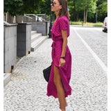 Felicia™ | Stijlvolle V-Hals Jurk