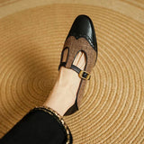 Chloé - Vintage Leren Schoenen met Gesp