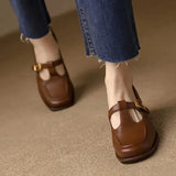 Ysolenne - T-Bandschoenen met Vintage Elegantie