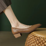 Nova - Schoenen met Middelhoge Hak