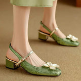 Eloise - Elegante Damesschoen met Bloemdetail