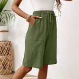 Sienna - Shorts en Coton Lin
