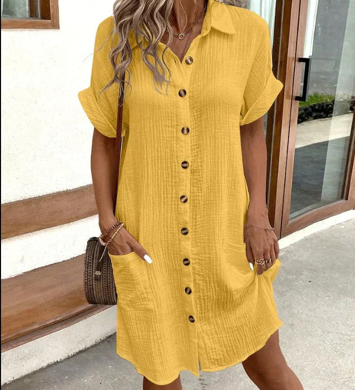 Andrea™ | Oversized Polo Jurk